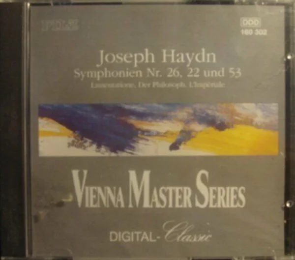 Symphonies 22, 26 & ,53 Haydn 1990 CD Top-quality Free UK shipping