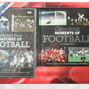 Greatest Moments of Football Graham Betts New DVD Top-quality Free UK shipping