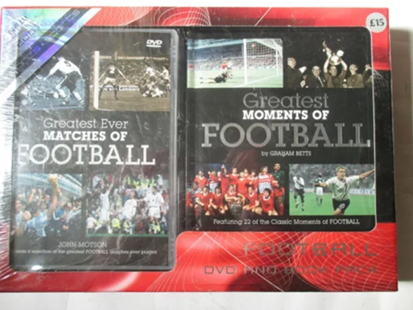 Greatest Moments of Football Graham Betts New DVD Top-quality Free UK shipping