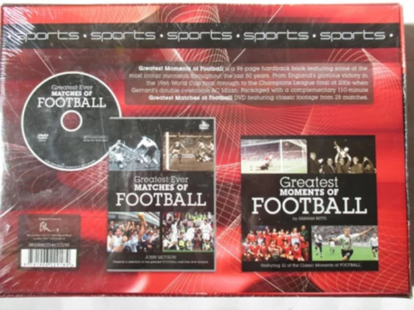 Greatest Moments of Football Graham Betts New DVD Top-quality Free UK shipping