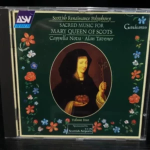 Sacred Music for Mary, Queen of Scots Alan Tavener 1993 CD Top-quality