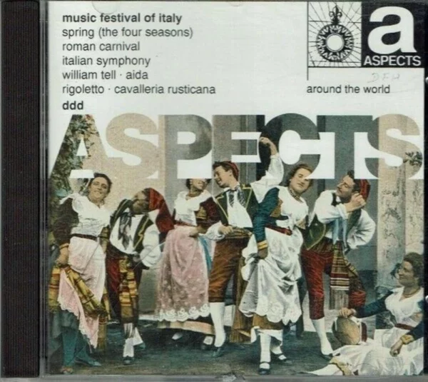 Music Festival of Italy - around the world Various 1991 CD Top-quality