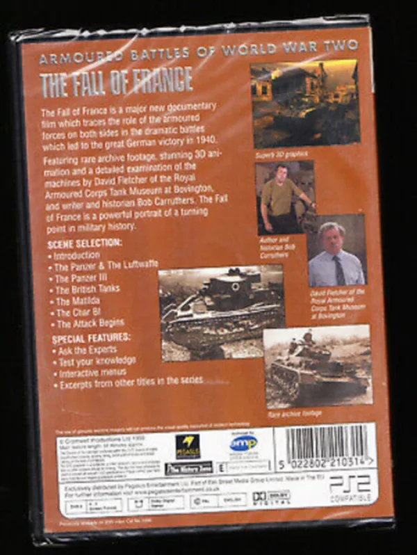 Tanks! - The Fall Of France Bob Carruthers 1999 DVD Top-quality