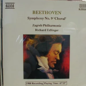 Beethoven: Symphony No. 9 Beethoven 1988 CD Top-quality Free UK shipping