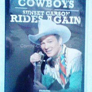 Sunset Carson Rides Again King of the Cowboys 2014 DVD Top-quality