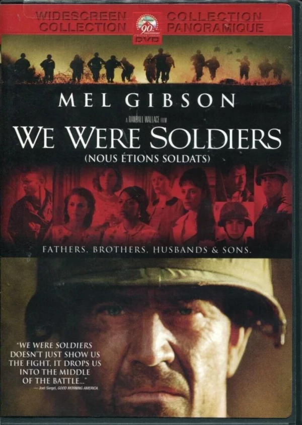 We Were Soldiers Mel Gibson 2002 DVD Top-quality Free UK shipping