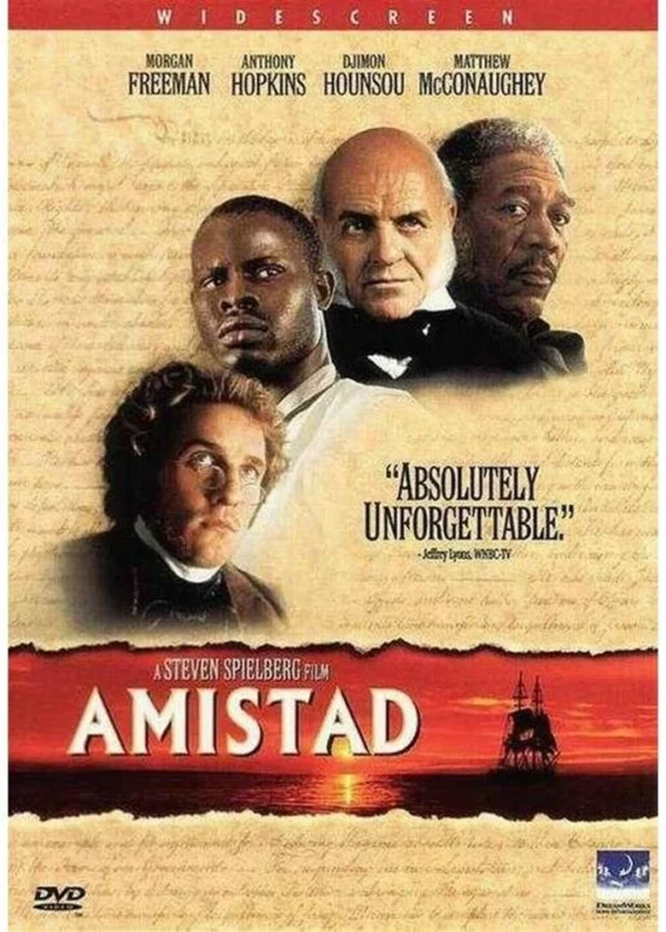 Amistad Djimon Hounsou 1999 DVD Top-quality Free UK shipping