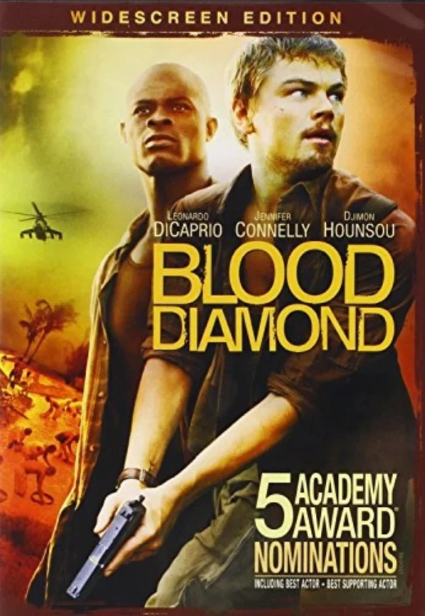 Blood Diamond Leonardo DiCaprio 2007 DVD Top-quality Free UK shipping