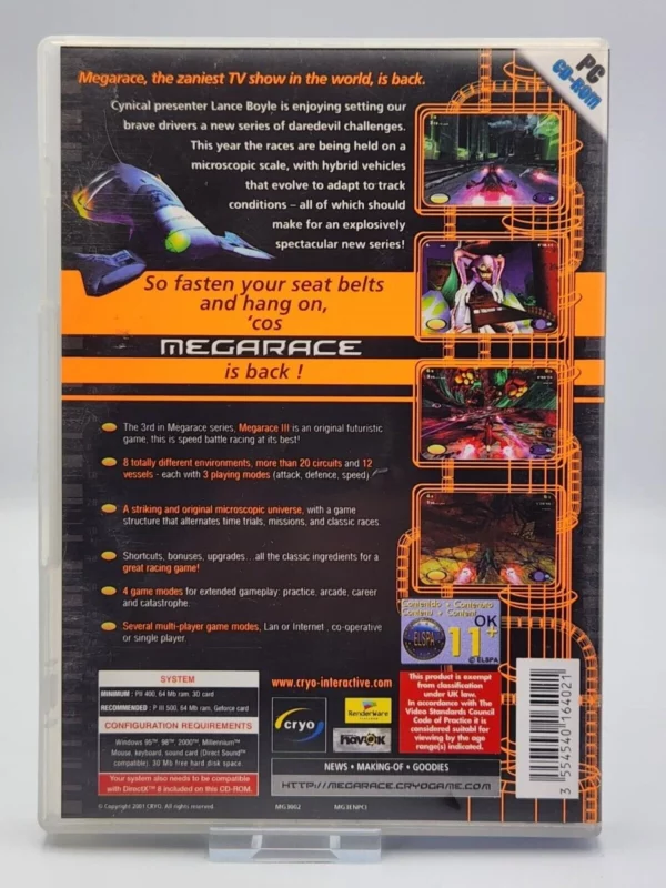 MegaRace 3: Nanotech Disaster windows 95, 98, 2000 2001 Top-quality