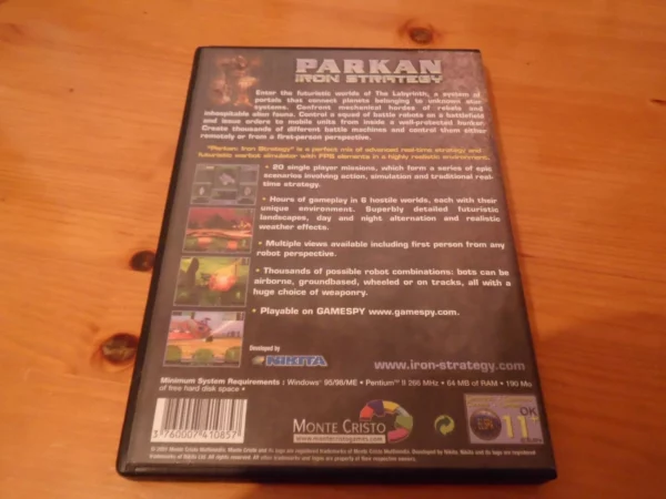 Parkan Windows 98,Windows 95, me 2001 Top-quality Free UK shipping