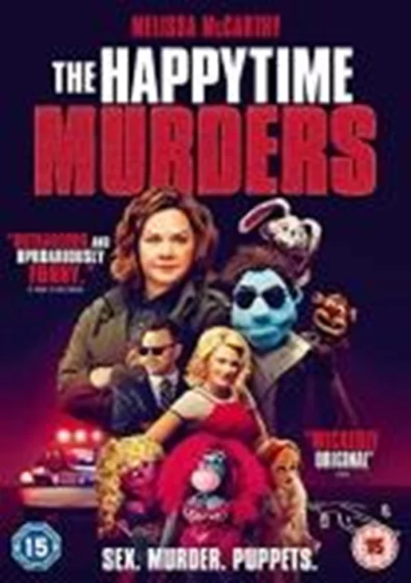 The Happytime Murders Melissa McCarthy DVD Top-quality Free UK shipping