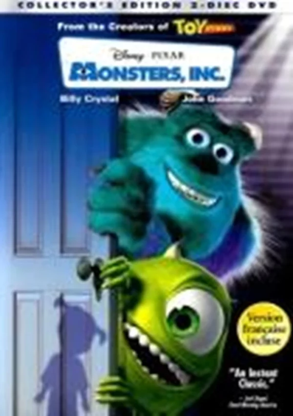 Monsters, Inc. Billy Crystal 2002 DVD Top-quality Free UK shipping