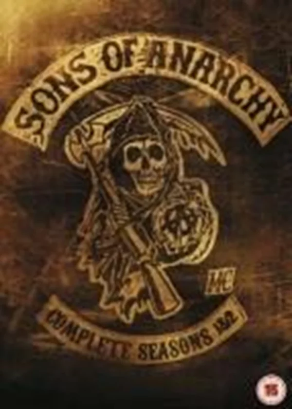 Sons of Anarchy - Season 1-2 Charlie Hunnam 2010 DVD Top-quality