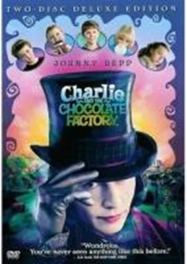 Charlie and the Chocolate Factory 2005 DVD Top-quality Free UK shipping