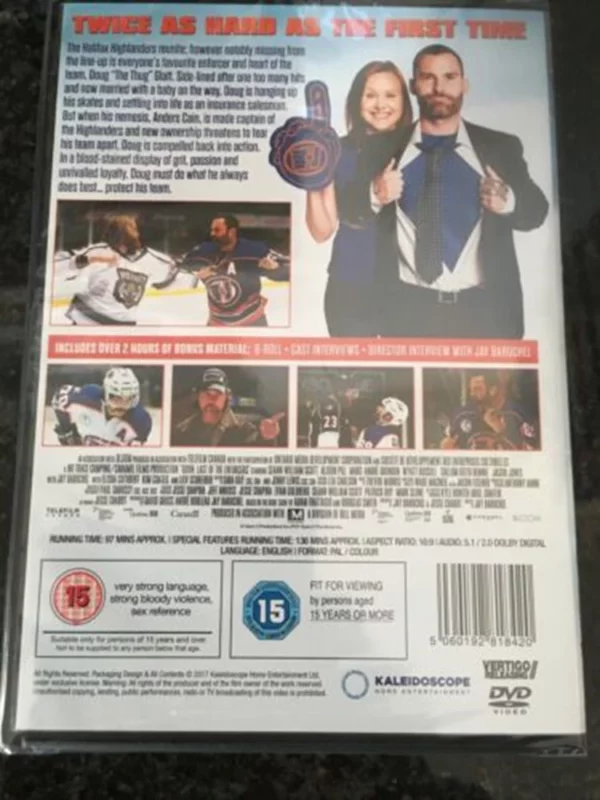 Goon 2: The Last Of The Enforcers Seann William Scott 2019 New DVD Top-quality