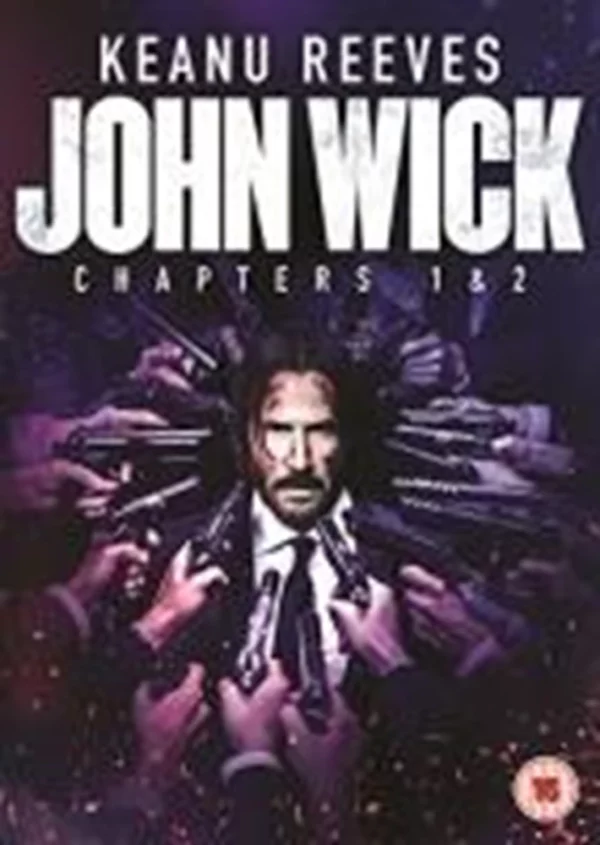 John Wick: Chapters 1 & 2 Keanu Reeves 2017 New DVD Top-quality