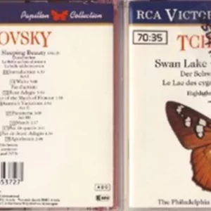 TCHAIKOVSKY: Swan Lake - The Sleeping Beauty various 1988 CD Top-quality