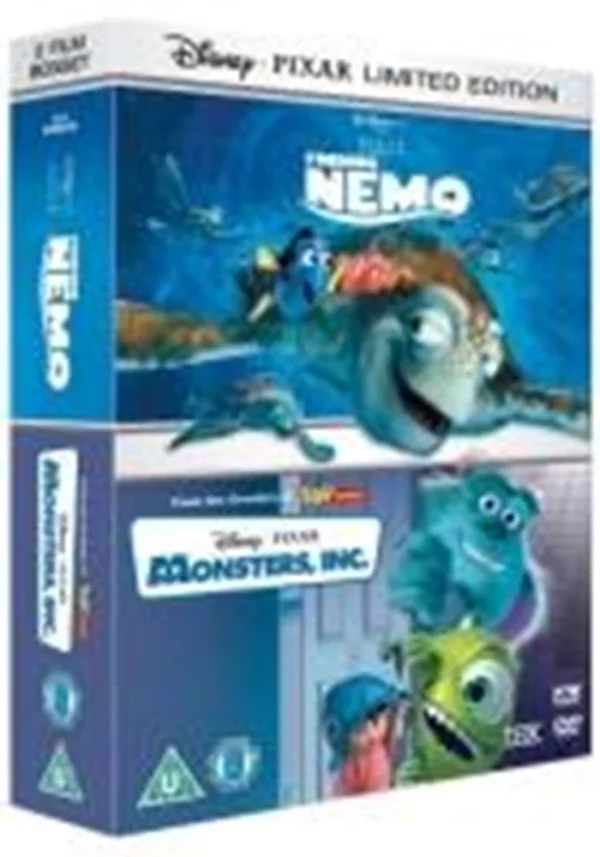 Finding Nemo/Monsters, Inc. 2007 DVD Top-quality Free UK shipping