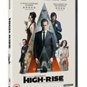 High Rise Tom Hiddleston 2016 New DVD Top-quality Free UK shipping