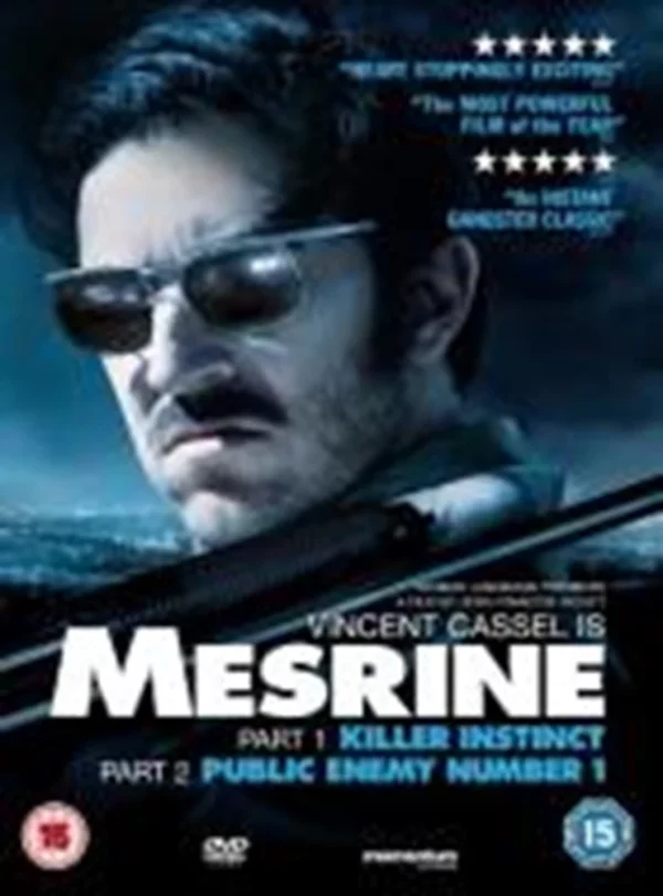 Mesrine: Part 1 & 2 Vincent Cassel 2010 DVD Top-quality Free UK shipping