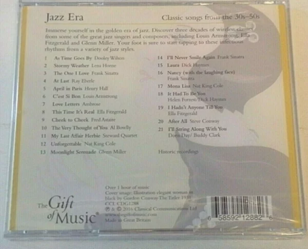 Jazz Era: Classic Songs from the 30s-50s Various Artists 2016 CD Top-quality