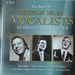 British Male Vocalists CD (2002) Various 2002 CD Top-quality Free UK shipping