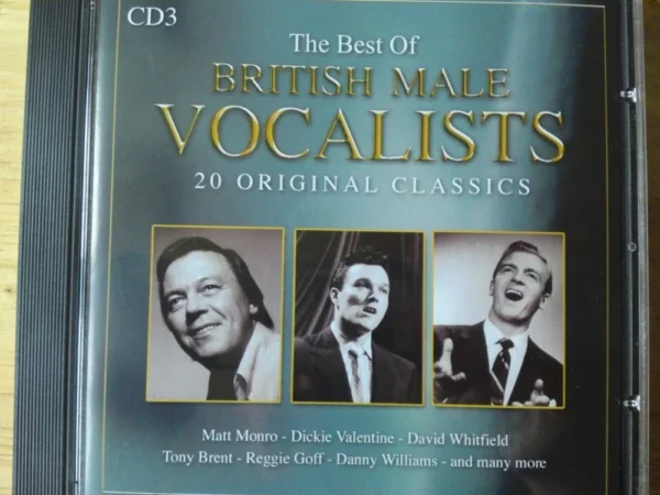 British Male Vocalists CD (2002) Various 2002 CD Top-quality Free UK shipping