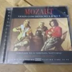 Violin Concertos No. 4 & No.5 Baltic Festival Orchestra Mozart 1997 New CD