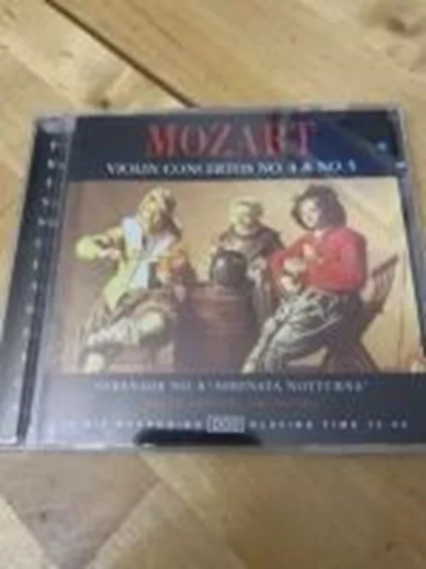 Violin Concertos No. 4 & No.5 Baltic Festival Orchestra Mozart 1997 New CD