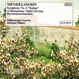 Mendelssohn - Symphony No. 4 Italian Philharmonia Cassovia 1991 CD Top-quality