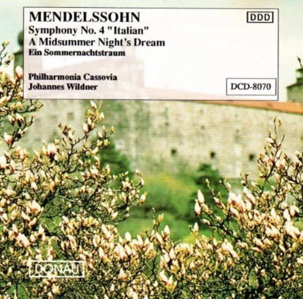 Mendelssohn - Symphony No. 4 Italian Philharmonia Cassovia 1991 CD Top-quality