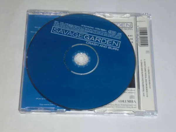 Crash and Burn Savage Garden 2000 CD Top-quality Free UK shipping