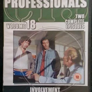 THE PROFESSIONALS VOLUME 18 INVOLVEMENT/NEED TO KNOW 1977 DVD Top-quality