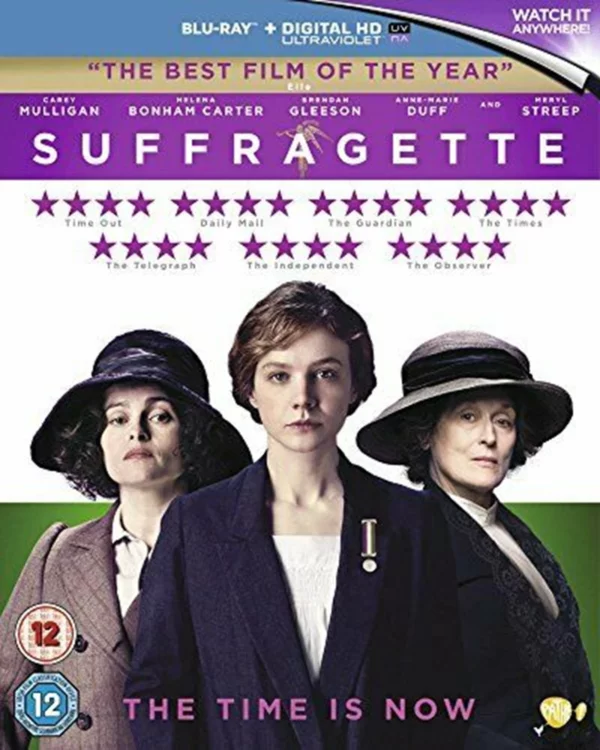 Suffragette Meryl Streep 2016 Blu-ray Top-quality Free UK shipping