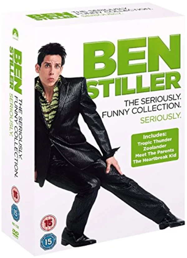 The Ben Stiller 4 Film Collection 2015 DVD Top-quality Free UK shipping