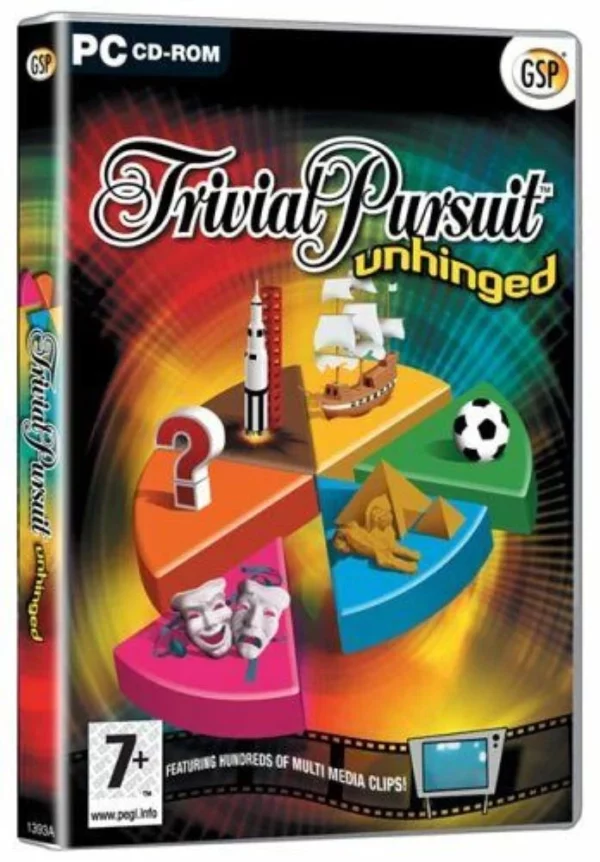 Trivial Pursuit Unhinged Windows XP, 98, me, 2000 2004 Top-quality