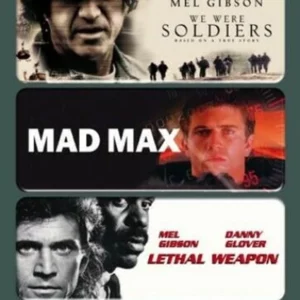 Lethal Weapon/Mad Max/We Were Soldiers Mel Gibson 2004 DVD Top-quality