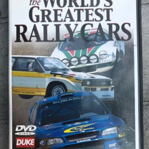 The World's Greatest Rally Cars Bruce Cox 2001 DVD Top-quality Free UK shipping