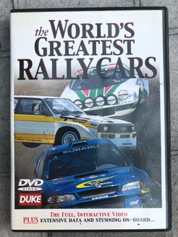 The World's Greatest Rally Cars Bruce Cox 2001 DVD Top-quality Free UK shipping