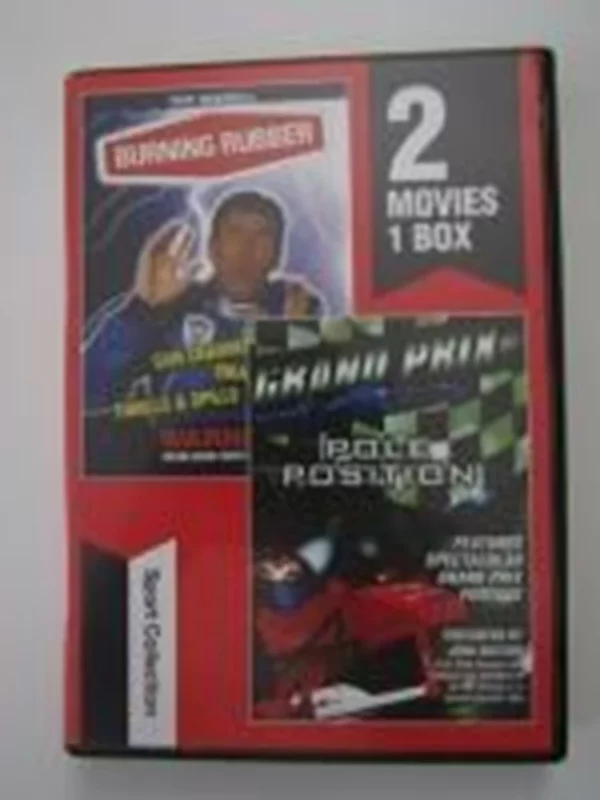 Burning Rubber / Grand Prix Pole Position Tiff Needell 2004 New DVD Top-quality