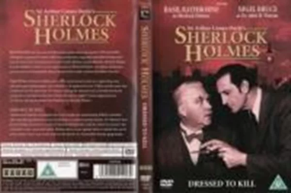 Sherlock Holmes: Dressed To Kill Basil Rathbone 2004 DVD Top-quality