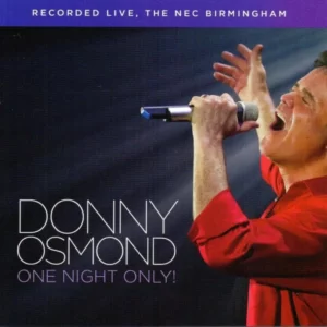 One Night Only Donny Osmond New CD Top-quality Free UK shipping