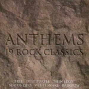 Anthems 19 Rock Classics Various CD Top-quality Free UK shipping