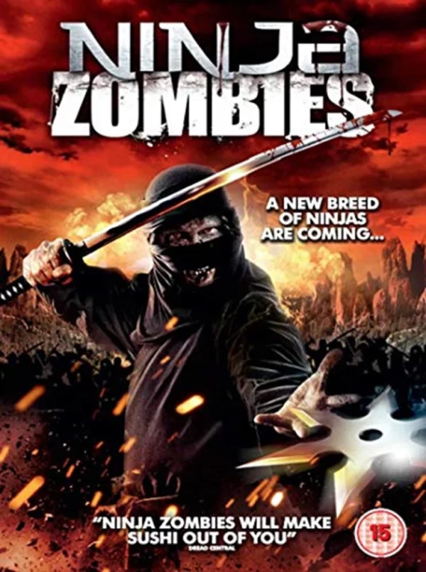 Ninja Zombies Michael Castro 2012 DVD Top-quality Free UK shipping