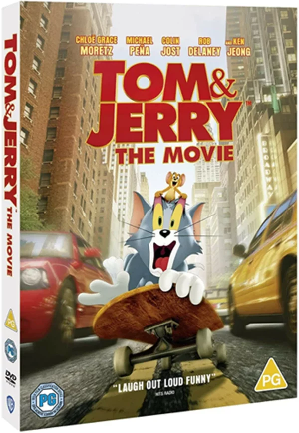 Tom & Jerry The Movie Chloë Grace Moretz 2021 DVD Top-quality Free UK shipping