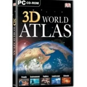 3D World Atlas Windows 2000 2003 Top-quality Free UK shipping