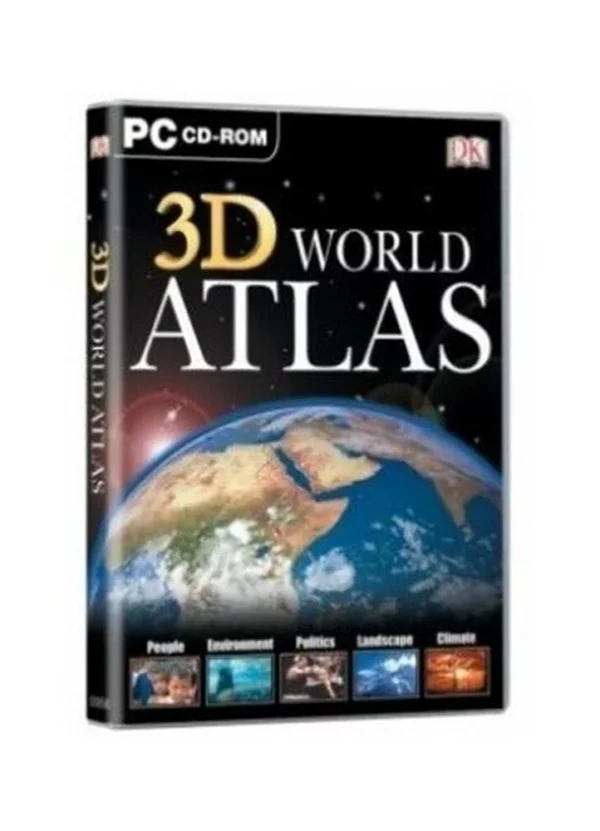 3D World Atlas Windows 2000 2003 Top-quality Free UK shipping