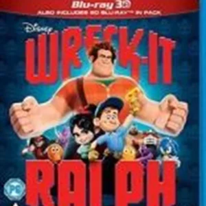 Wreck-It Ralph Sarah Silverman 2013 Blu-ray Top-quality Free UK shipping