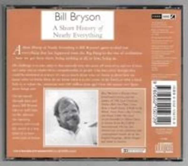 Bill Bryson - A Short History Of Nearly Everything 2003 CD Top-quality