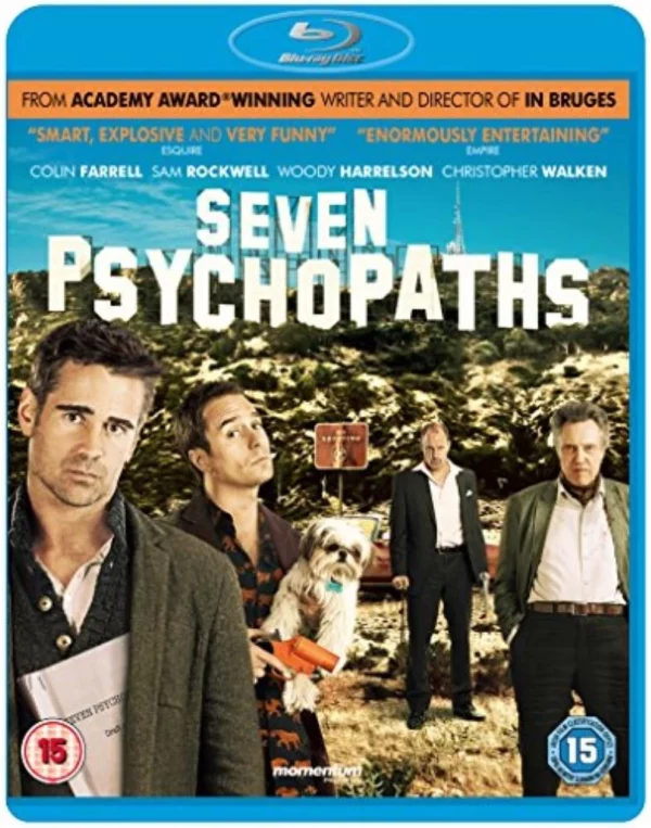 Seven Psychopaths Colin Farrell 2013 Blu-ray Top-quality Free UK shipping